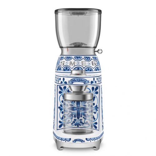 SMEG 50's Style CGF01DGBEU Blu Mediterraneo Dolce&Gabbana retro design kávédaráló