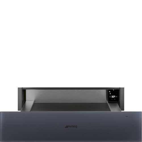 SMEG Linea CPRT115G sötét szürke beépített étel melegentartó fiók