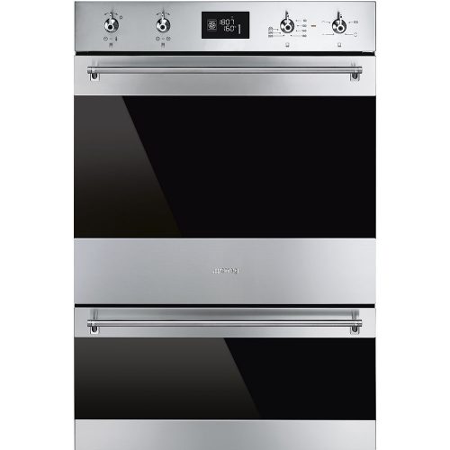 SMEG Classica DOSP6390X inox beépíthető pirolitikus dupla sütő