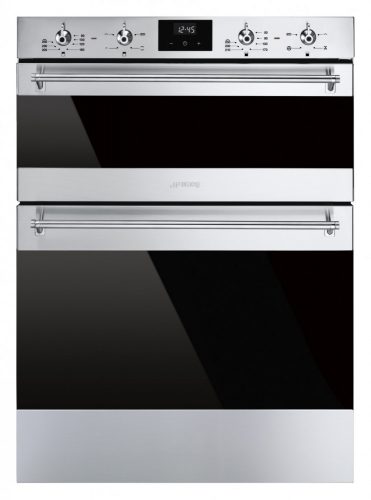 SMEG Classica DUSF6300X inox beépíthető dupla hőlégkeveréses sütő