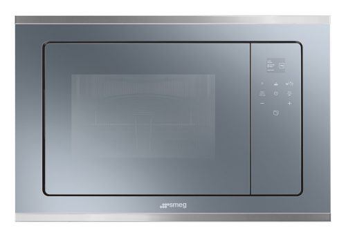 SMEG Selezione FMI420S2 inox ezüst beépíthető mikrohullámú sütő