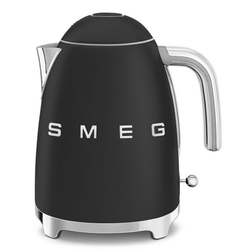 SMEG 50's Style KLF03BLMEU matt fekete retro design vízforraló