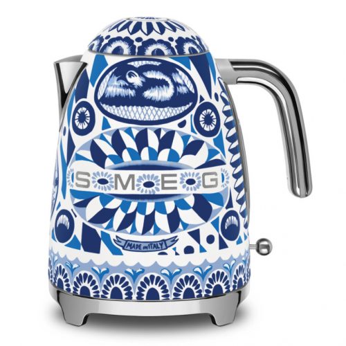 SMEG 50's Style KLF03DGBEU Blu Mediterraneo Dolce&Gabbana retro design vízforraló