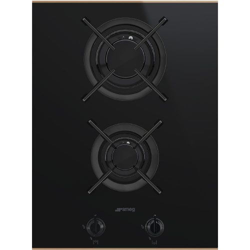 SMEG Dolce Stil Novo PV632CNR Fekete beépíthető dominó gáz főzőlap