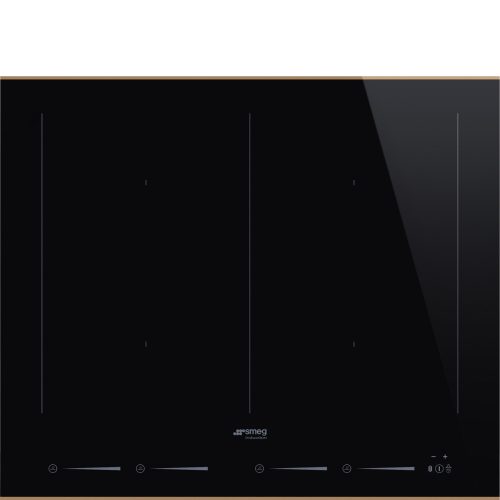 SMEG Dolce Stil Novo SIM6644R arany fekete beépíthető indukciós főzőlap