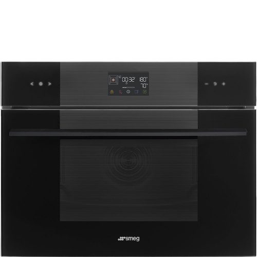 SMEG Linea SO4102S3B3 mélyfekete beépíthető gőzsütő