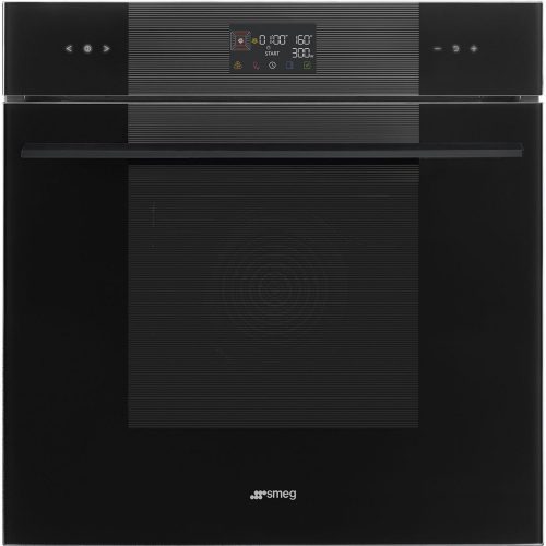 SMEG SpeedwaveXL Galileo Linea SO6102M2B3 mélyfekete beépíthető mikrohullámú kombinált sütő