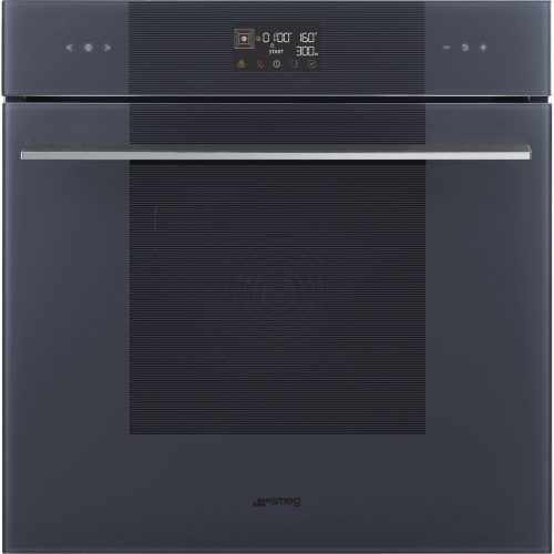 SMEG SpeedwaveXL Galileo Linea SO6102M2G sötét szürke beépíthető mikrohullámú kombinált sütő