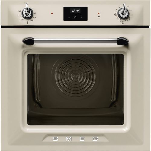 SMEG Traditional Pyro Galileo Victoria SOP6900TP krémszínű klasszikus design beépíthető pirolitiku