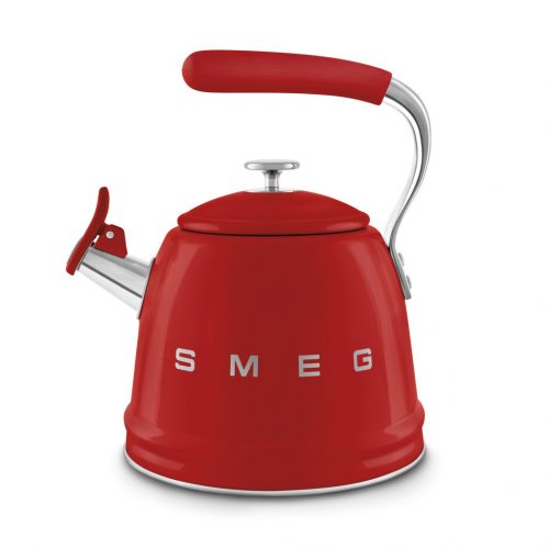 SMEG 50'S Style WKF01RD piros retro design fütyülős teáskanna